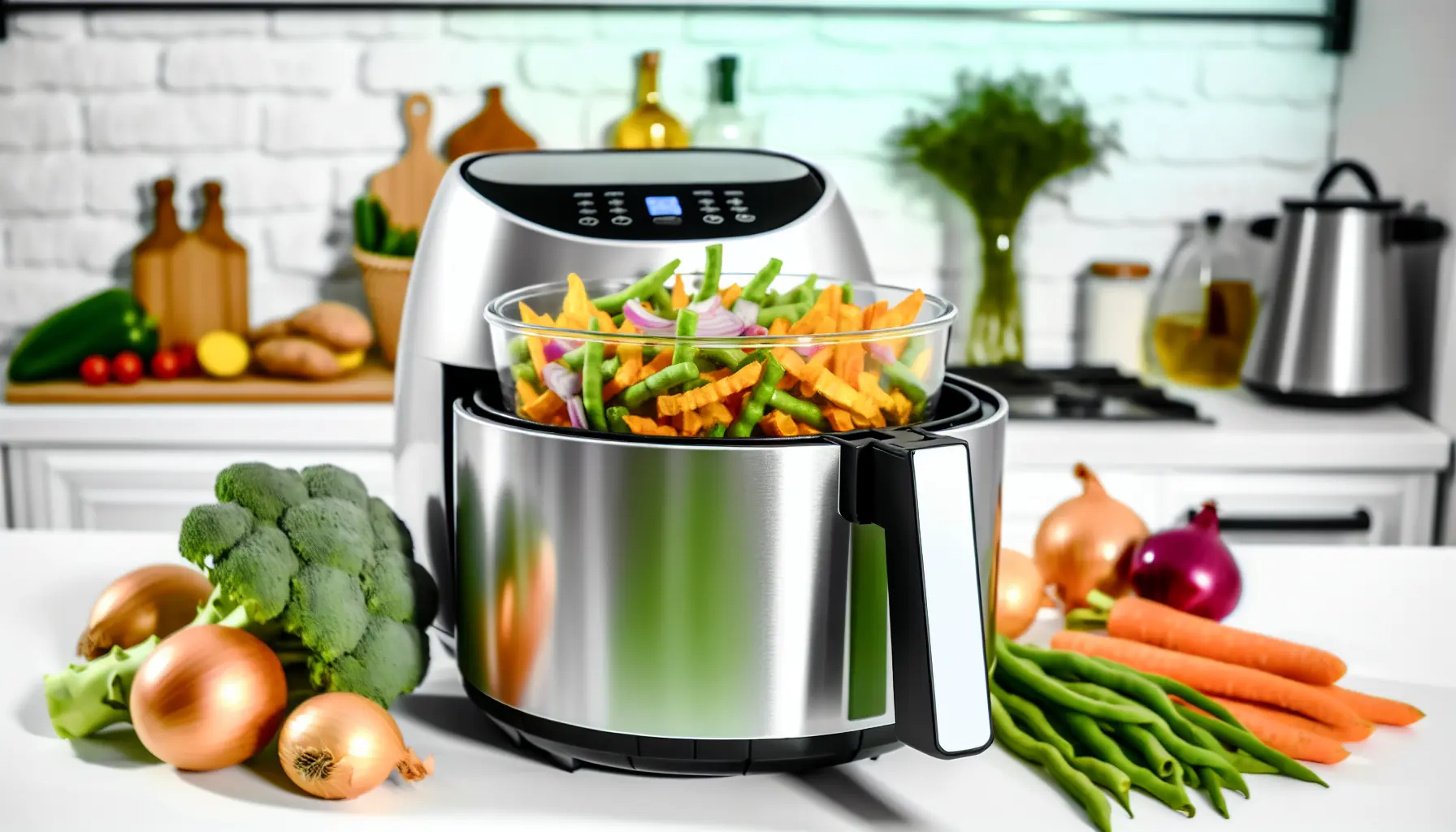 De bedste grøntsager til sprøde resultater i din airfryer