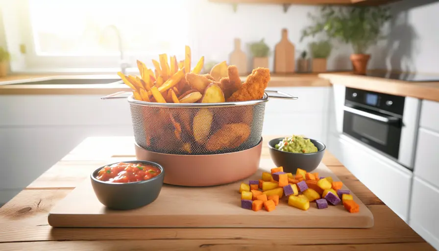 De bedste sprøde snacks til din airfryer