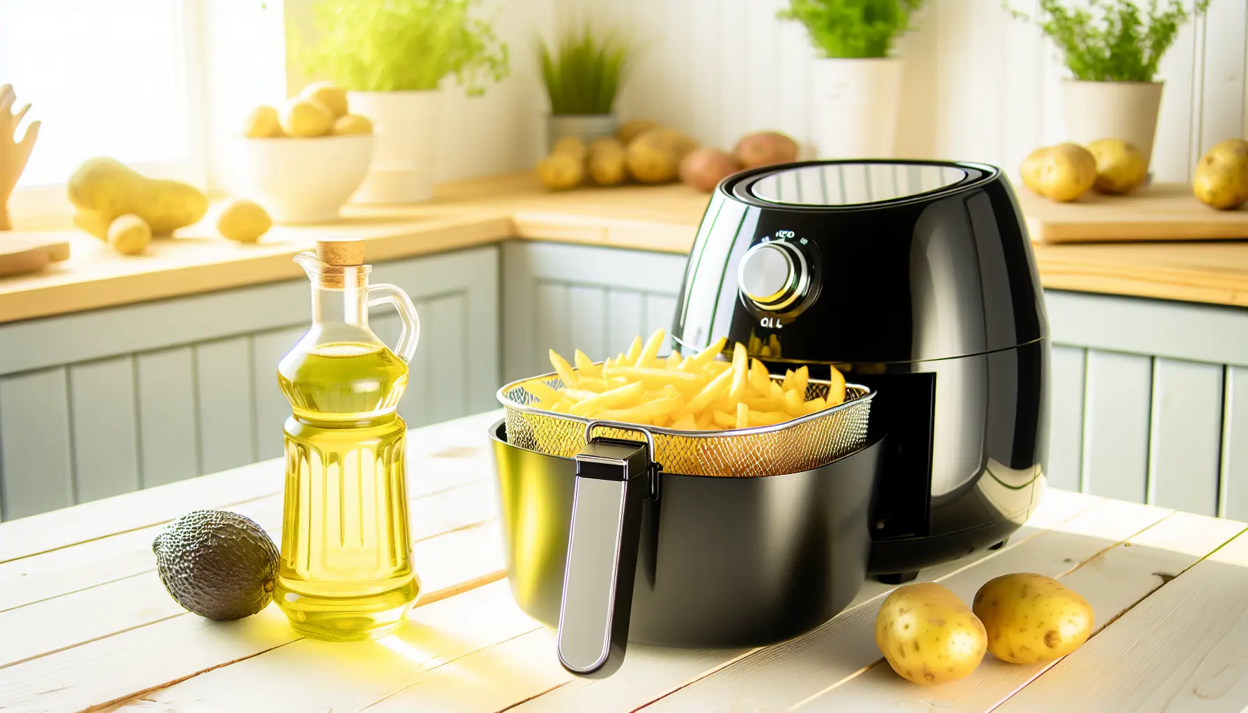 Hvilken olie fungerer bedst i airfryer?