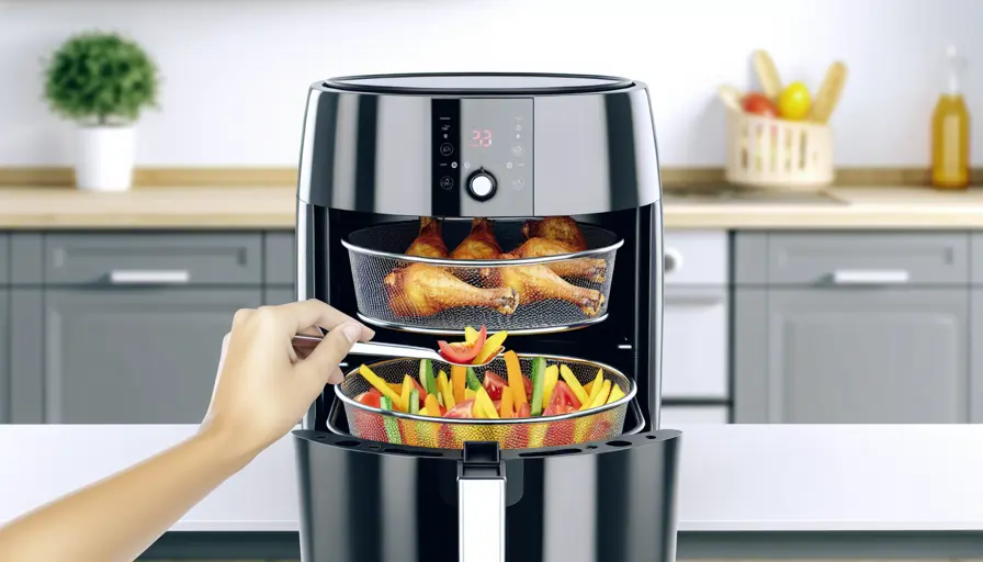 Kan man lave flere retter samtidig i airfryer?