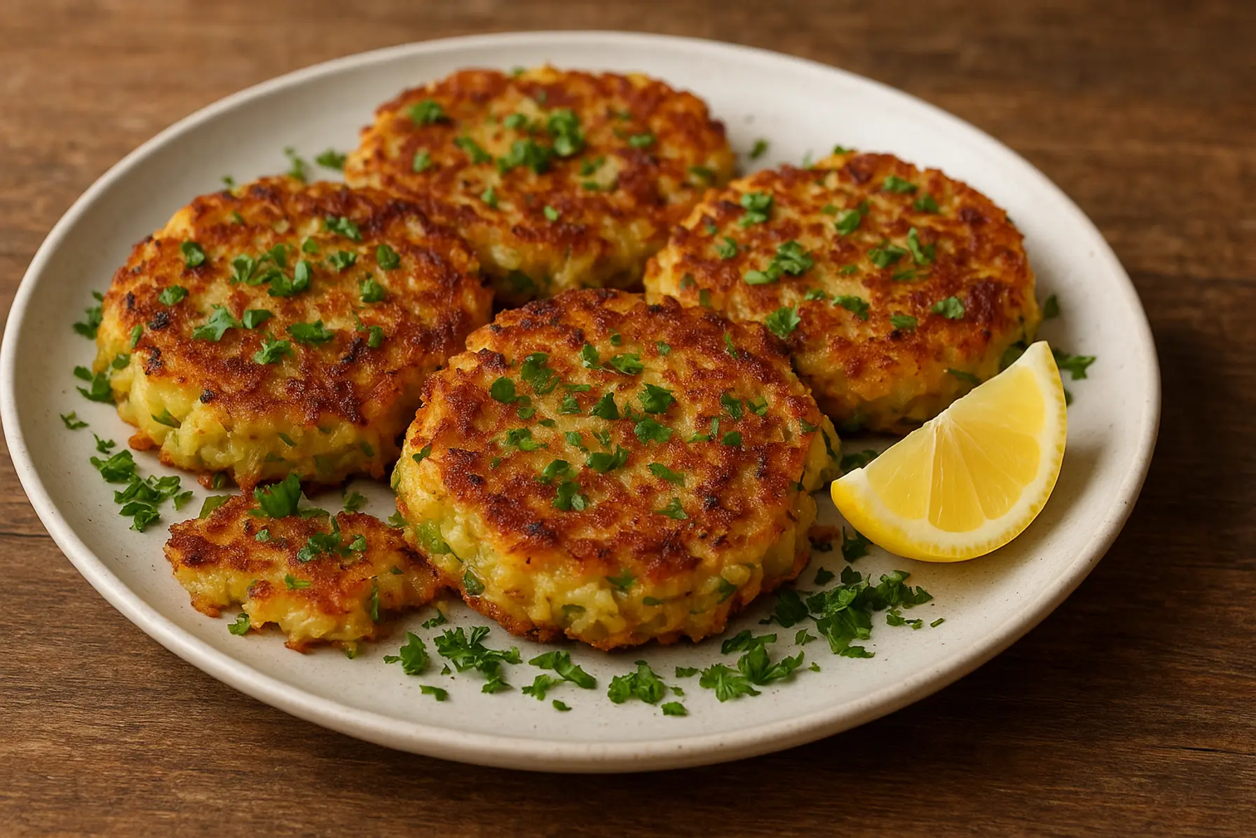 Gylden kartoffel-porrerøsti