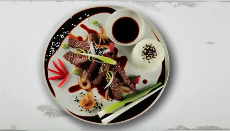 Saftig Okse Teriyaki Delight i Airfryer